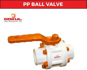 PP Threaded Ball Valve