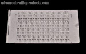 9 Line 21 Cells Pocket Braille Writing Frame