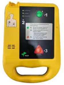 Plastic Metal Automated External Defibrillator, Color : Yellow