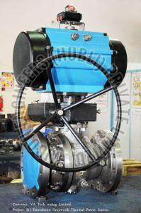 Cast Steel Trunnion Mounted Ball Valve
