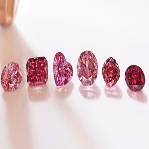 Loose Pink Lab Grown Diamond for Jewelry Making