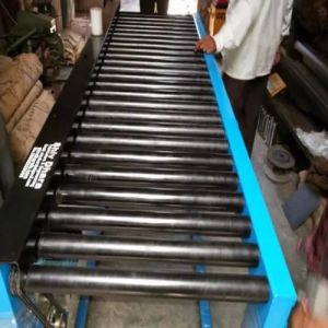 Polished Mild Steel Conveyor Guide Roller, Color : Grey