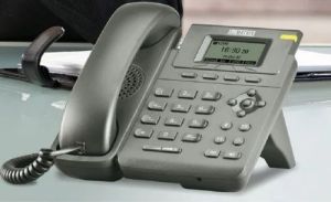 Plastic Gray Matrix Sparsh VP110 IP Phone for Voice Communication