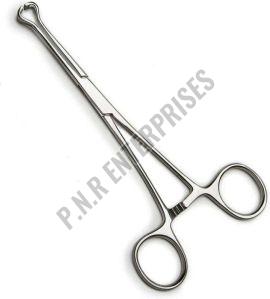 Stainless Steel 6 Inch Babcock Forceps, Color : Silver 6inch