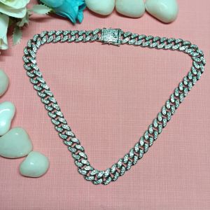 AD Studded Curb Chain