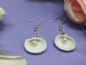 Boho Pearl Shell Earrings
