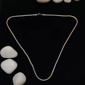 Dual-Tone Snake Style Chain