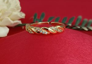 Gold Plated Band Ring