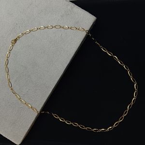 Gold-Tone Figaro Chain