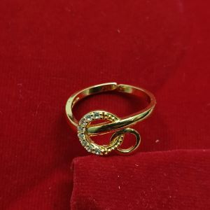 Gold-Tone Knot Ring