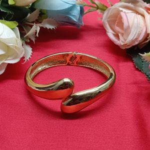 Gold-Tone Open Cuff Bracelet