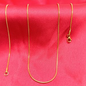 Gold-Tone Sleek Chain