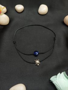 Hand Crafted Adjustable Mystic Turtle Evil Eye Anklets