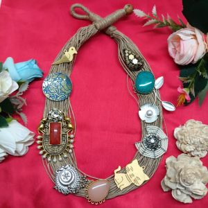 Handmade Jute Necklace