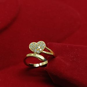 Heart Shape Gold Ring