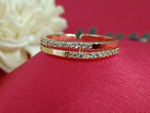 Tapering Open Gold Ring
