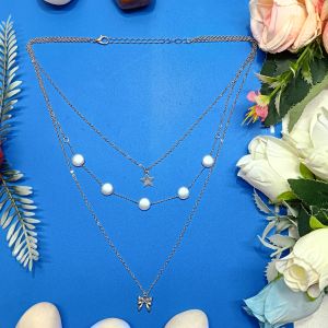 Trillion Silver Elegant Tanzanite Pendant