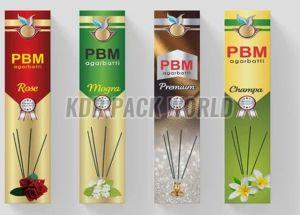 Unbleached Kraft Paperboard Agarbatti Packaging Box