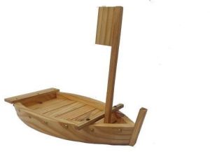 Wooden Sushi Boat