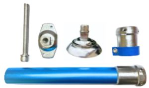 Draping Adapter below Knee Prosthetic