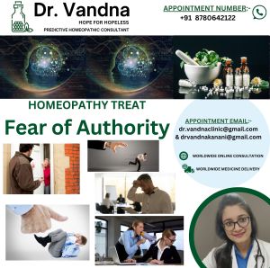 Online Homeopathy Consultation for Fear OF Authority