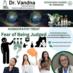 Online Homeopathy Consultation for Fear OF Being Judged