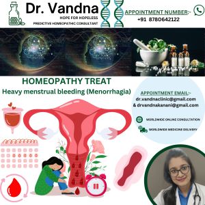 Online Homeopathy Consultation Gynaec Problem Heavy Menstrual Bleeding