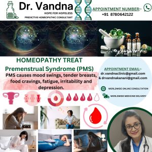 Online Homeopathy Consultation Gynaec Problem Premenstrual Syndrome (Pms)