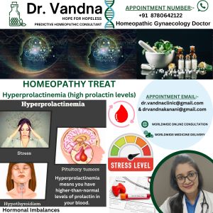 Online Homeopathy Consultation Gynaec Problem Hyperprolactinemia (High Prolactin Levels)