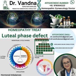 Online Homeopathy Consultation Gynaec Problem Luteal Phase Defect