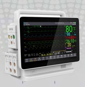 SHC MPM TM 13 Patient Monitor, Color : White for Hospital Use
