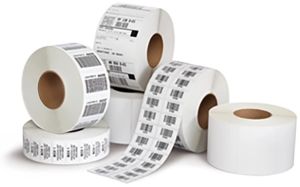 Paper Plain Barcode Labels