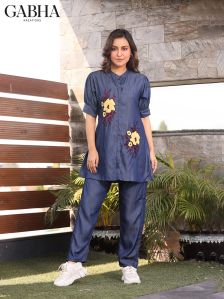 Denim Women Co-ord Set