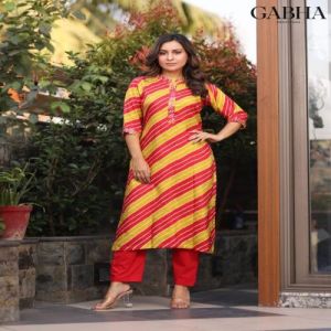 Dola Printed Kurti Pant Set