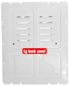 White LG Washing Machine Back Panel