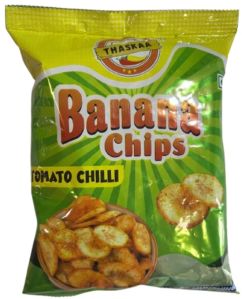 Thaskaa Tomato Chilli Flavour Banana Chips