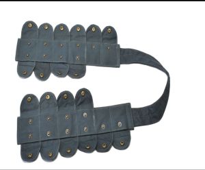 German WW2 Fallschirmjager Paratrooper K98 Mauser Bandolier Luftwaffe Blue