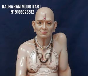 Marble Swami Samarth Statue