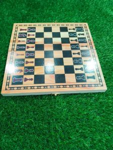 Foldable Wooden Chess Board