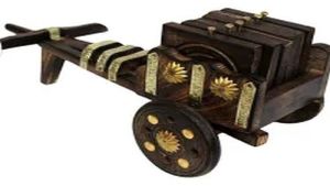Wooden Baggi Tea Coaster