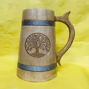 Wooden Beer Mug