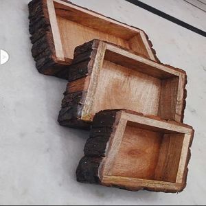Wooden Buckle Tray