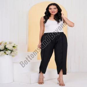 Ladies Black Tulip Pant