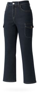 Ladies Cargo Denim Jeans