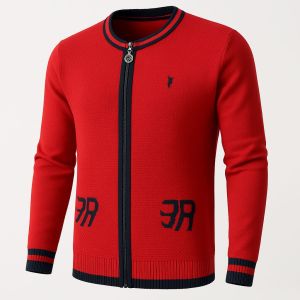 Mens Zipper Sweater