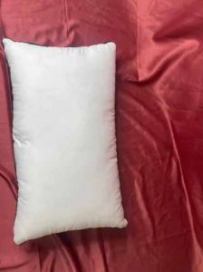 Plain Black Border Rectangle Cotton Pillow