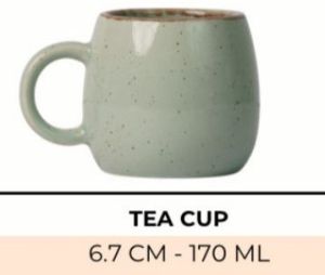 Stoneware Tea Cups