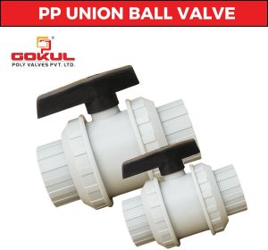 pp union type ball valve