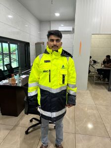Work Wear Long Winter Jacket
