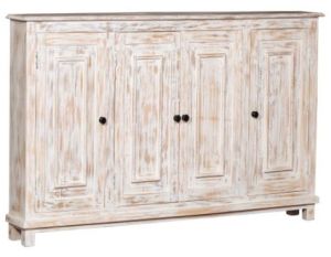 Long, Rustic Wooden Cabinet